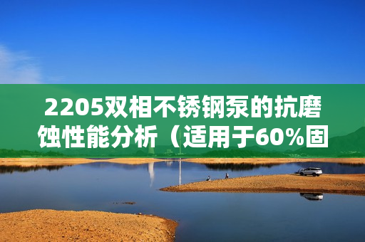 2205雙相不銹鋼泵的抗磨蝕性能分析（適用于60%固含量）