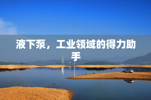 液下泵，工業領域的得力助手